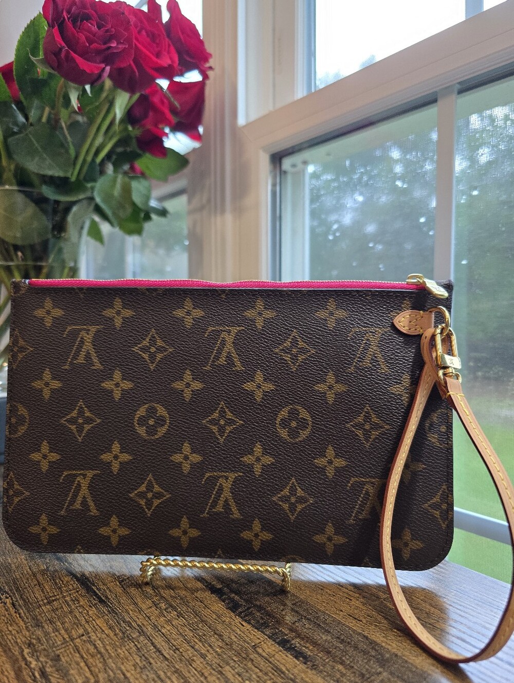 ‼️SOLD‼️Louis Vuitton Monorgram Neverfull Pochette - Picture 4 of 9